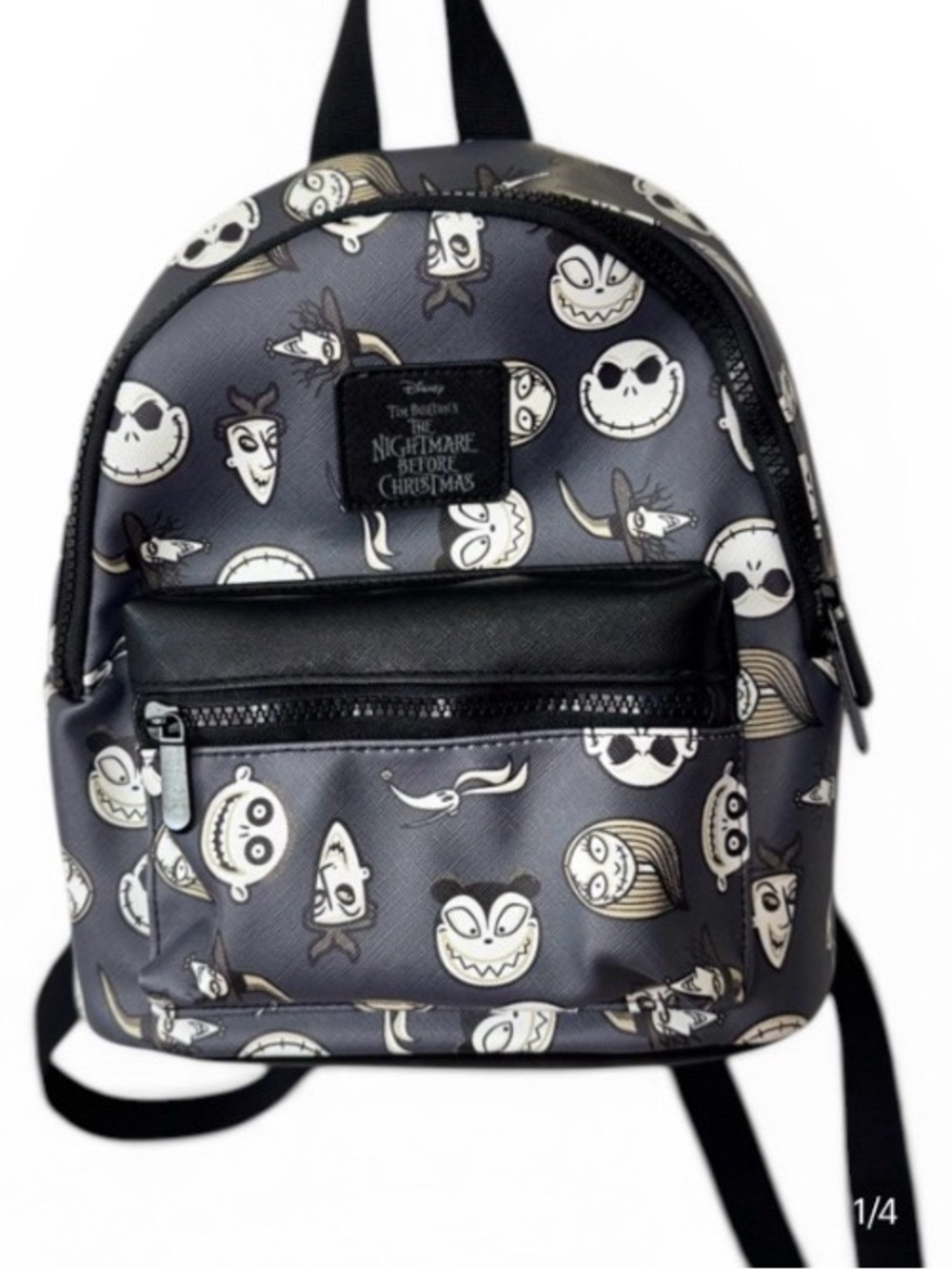 Disney The Nightmare Before Christmas Black Mini Backpack